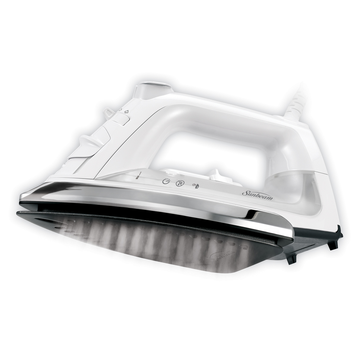 Sunbeam® Classic Iron, White & Chrome Sunbeam® Classic Iron, White & Chrome