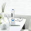 Sunbeam® Personal Tower Fan, White and Orange Image 3 of 3