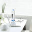 Sunbeam® Personal Tower Fan, White and Blue Image 3 of 3