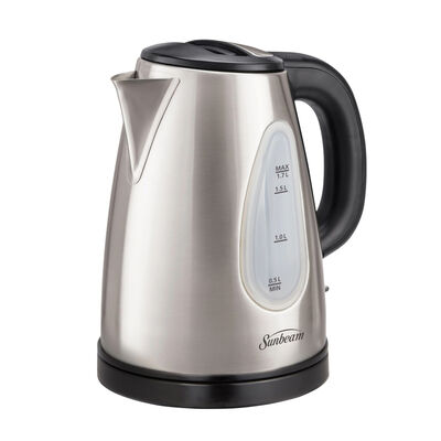 Sunbeam® Designer 1.7L Cordless Electric Kettle, Stainless Steel