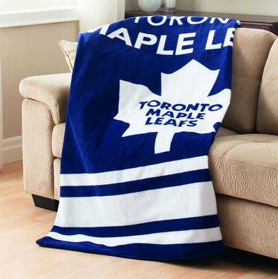 Sunbeam® NHL® Fleece Heated Throw, Toronto Maple Leafs® Sunbeam® NHL® Fleece Heated Throw, Toronto Maple Leafs®