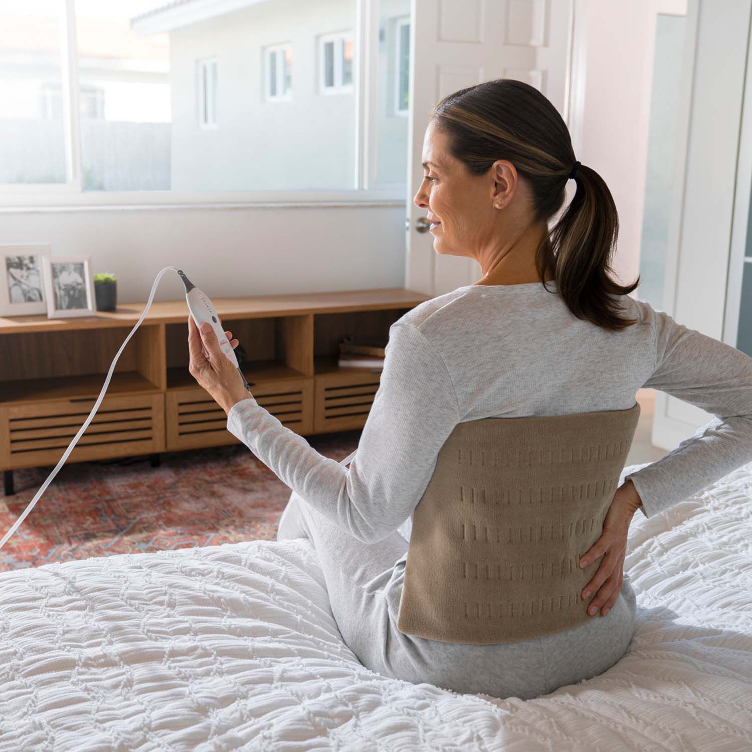 Moist store heating pad