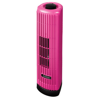 Sunbeam® Cool Me™ 14-inch Mini Tower Fan, Fuschia Pink Sunbeam® Cool Me™ 14-inch Mini Tower Fan, Fuschia Pink