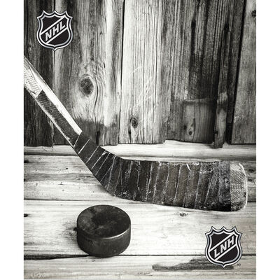 Sunbeam Heated Throw Royal Mink/Sherpa NHL - Stick and Puck Sunbeam Heated Throw Royal Mink/Sherpa NHL - Stick and Puck
