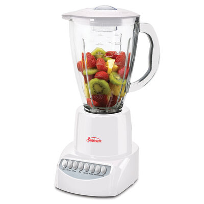 Sunbeam® 350 Watt 6 Speed Stand Blender, White Sunbeam® 350 Watt 6 Speed Stand Blender, White