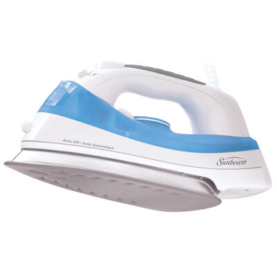 Sunbeam® Steam Master® Iron, White & Blue Sunbeam® Steam Master® Iron, White & Blue