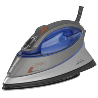Sunbeam® Turbo Steam® Iron, Grey & Blue Sunbeam® Turbo Steam® Iron, Grey & Blue