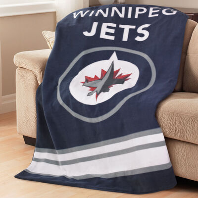 Sunbeam® NHL® Fleece Heated Throw, Winnipeg Jets® Sunbeam® NHL® Fleece Heated Throw, Winnipeg Jets®