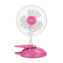 Sunbeam® 6" 2-in-1 Clip/Table Fan, Polka Dot Image 1 of 4