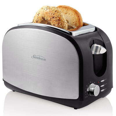 Sunbeam® Designer Series™ 2-Slice Toaster, Stainless Steel Sunbeam® Designer Series™ 2-Slice Toaster, Stainless Steel