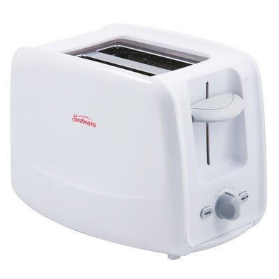 Sunbeam® 2-Slice Retractable Cord Toaster, White Sunbeam® 2-Slice Retractable Cord Toaster, White