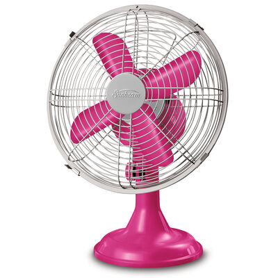 Sunbeam® Designer Series™ 12-inch Table Fan, Fuschia Sunbeam® Designer Series™ 12-inch Table Fan, Fuschia