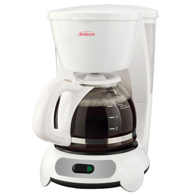 Sunbeam® 5-Cup Switch Coffeemaker, White Sunbeam® 5-Cup Switch Coffeemaker, White