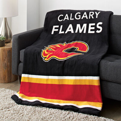 Sunbeam® NHL® Microplush Heated Throw, Calgary Flames® Sunbeam® NHL® Microplush Heated Throw, Calgary Flames®