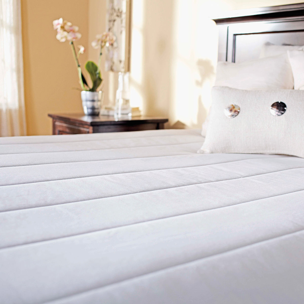 Sunbeam® Quilted Heated Mattress Pad, Full Sunbeam® Quilted Heated Mattress Pad, Full