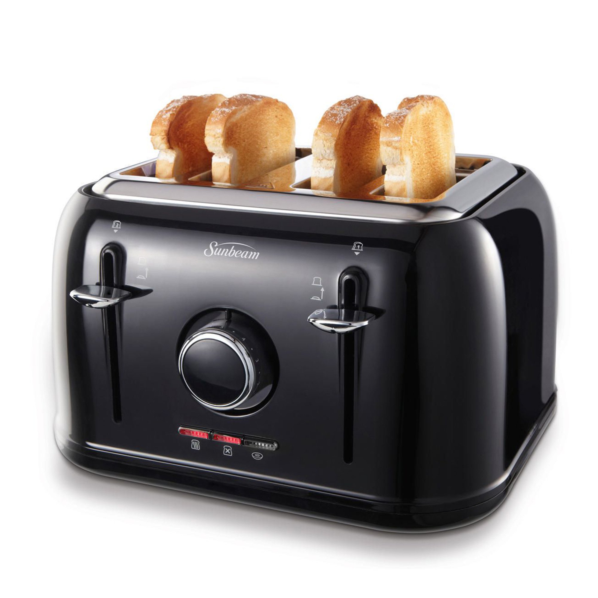 Oster 2-Slice Retractable Cord Toaster, Black