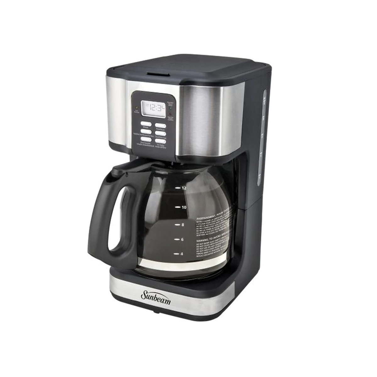 Sunbeam 5-Cup Programmable Coffeemaker with Stainless Steel Carafe