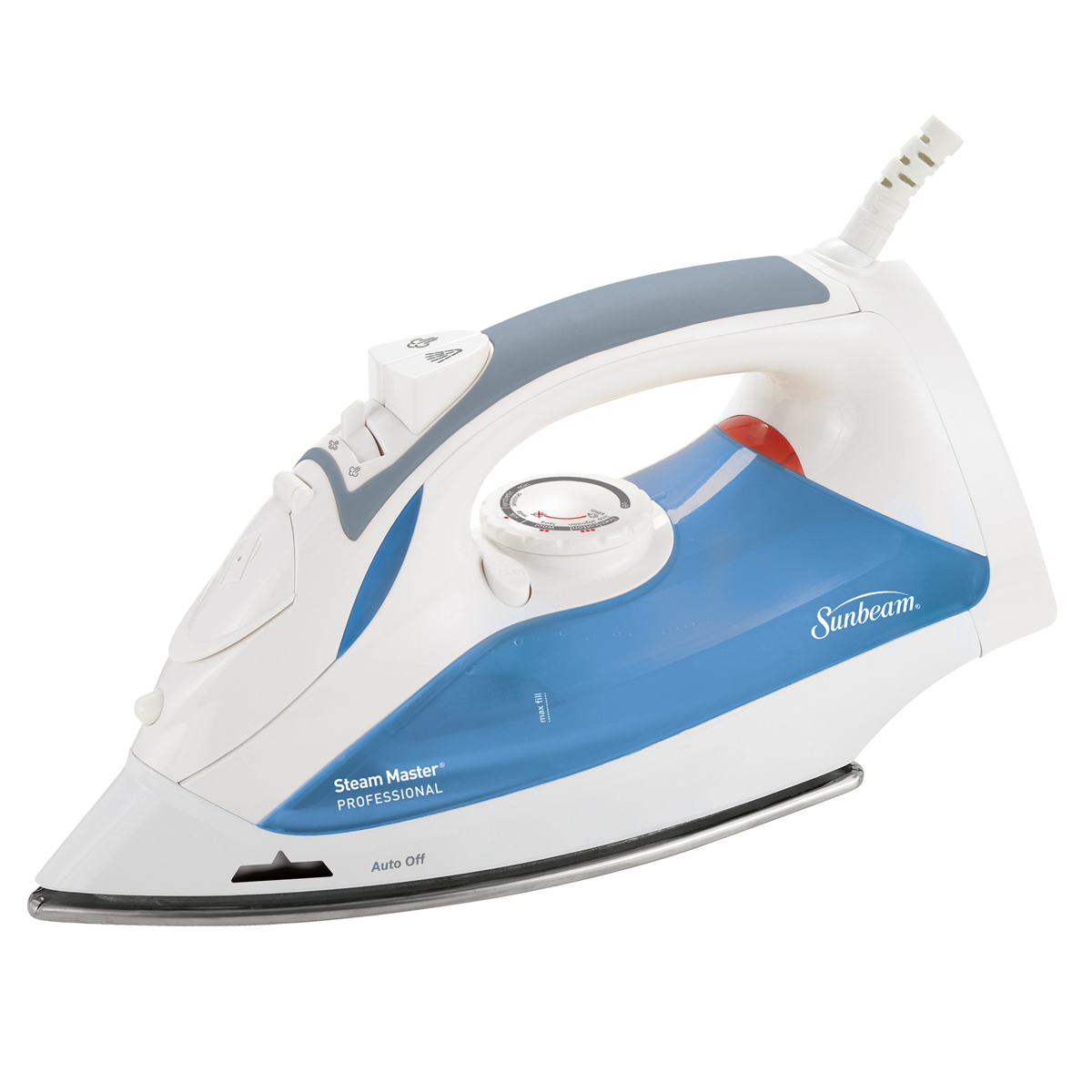Sunbeam® Steam Master® Iron, White & Blue GCSBSM300033 Sunbeam® Canada