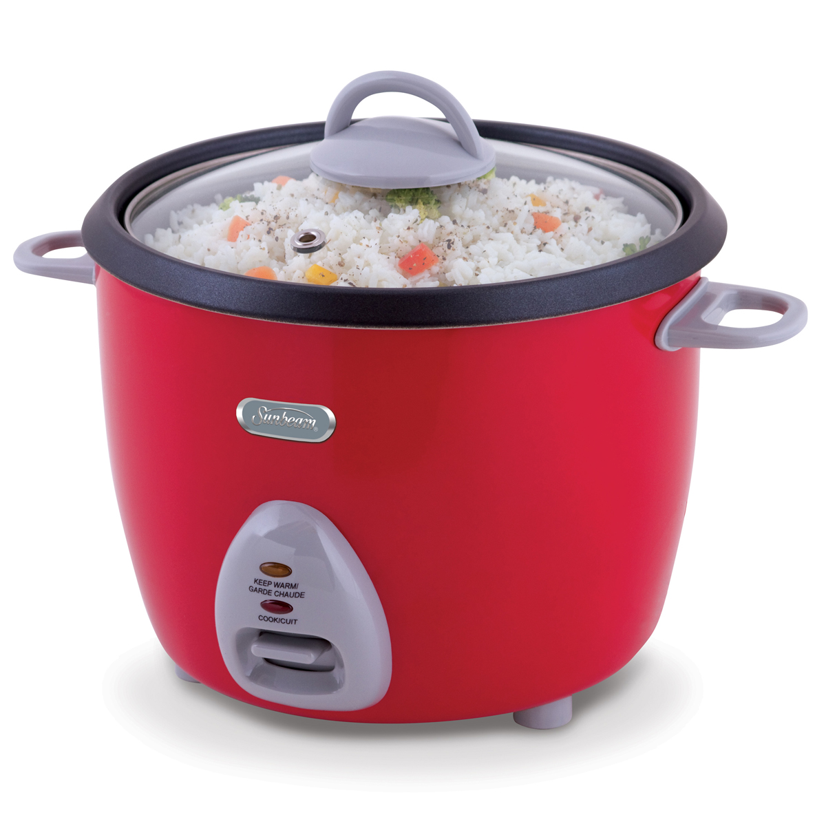 Cuiseur à Riz Uno, Rice Cooker Automatique Silver/Blanc MK111E00