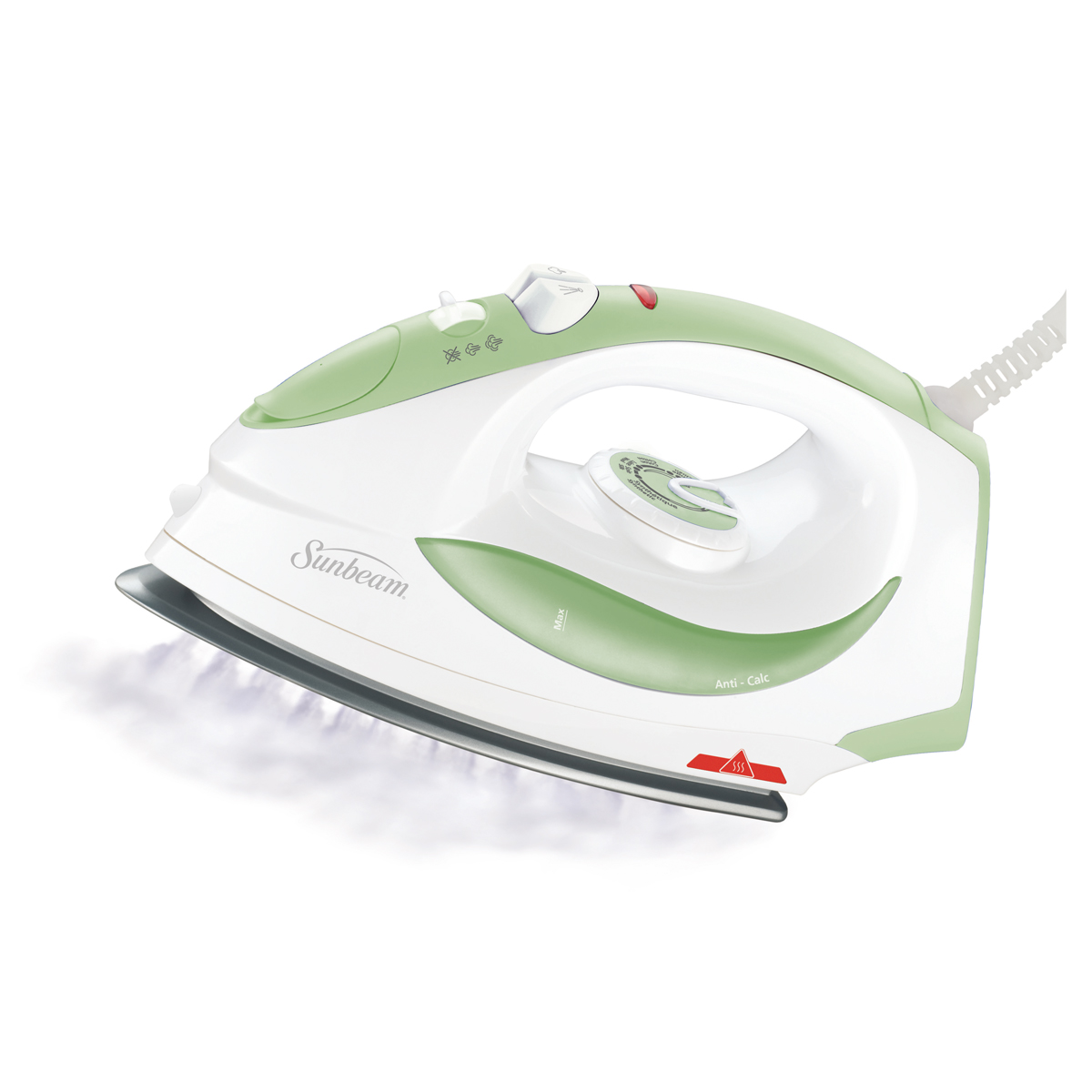 Sunbeam® Classic Iron, White & Green Sunbeam® Classic Iron, White & Green