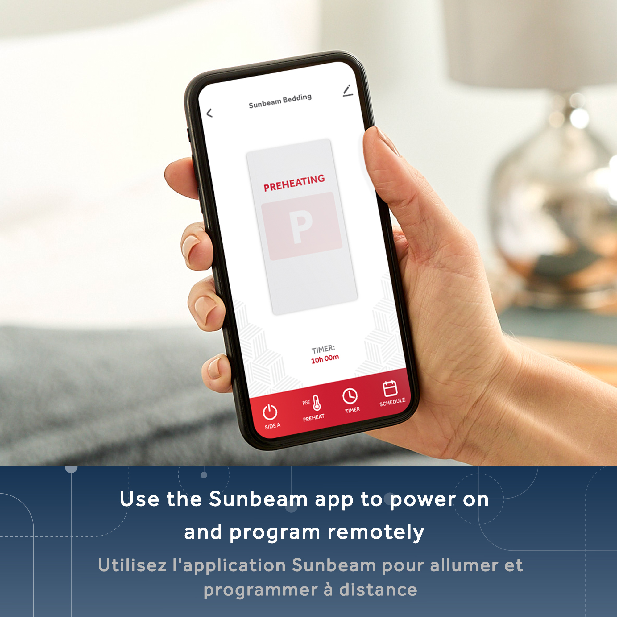sunbeam lofttec heated blanket